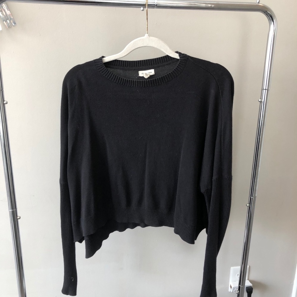 Urban Outfitters Silence +Noise black crop sweater
